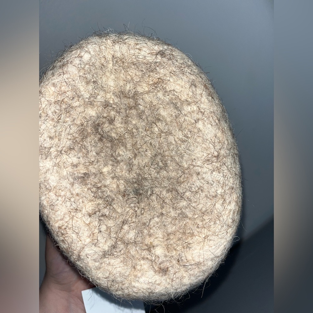 Bidk Home NWT 100% Sheep’s Wool Natural Fibers Storage Pouch 14x12cmEco-Friendly - Picture 3 of 14
